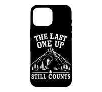 Custodia per iPhone 16 Pro Max The Last One Up conta ancora umorismo divertente escursionismo in montagna