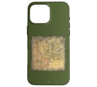 Custodia per iPhone 16 Pro Max The Lord of the Rings Map of Middle Earth