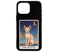 Custodia per iPhone 16 Pro Max The Sphynx;Carta Dei Tarocchi