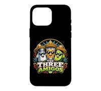 Custodia per iPhone 16 Pro Max The Three Amigos Sale Lime e Tequila Divertente Bere Party