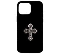 Custodia per iPhone 16 Pro Max The Tribal Maria Silver Cross