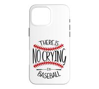 Custodia per iPhone 16 Pro Max There is No Crying in Baseball Women In My Baseball Mom Era