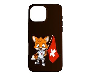 Custodia per iPhone 16 Pro Max Tifosi svizzeri/Svizzera Fuchs