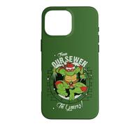Custodia per iPhone 16 Pro Max TMNT dalla nostra fogna alla tua!