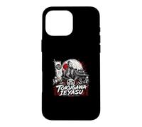 Custodia per iPhone 16 Pro Max Tokugawa e Ieyasu Samurai Shogun Feudale Giappone Mappa