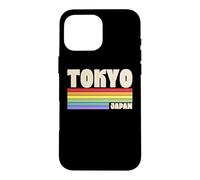 Custodia per iPhone 16 Pro Max Tokyo Giappone Rainbow Gay Pride Merch Retro anni '70 anni '80 Queer