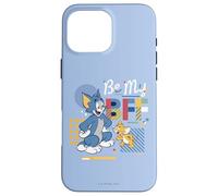 Custodia per iPhone 16 Pro Max Tom and Jerry Be My BFF