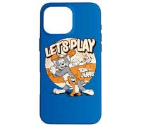 Custodia per iPhone 16 Pro Max Tom and Jerry Let's Play