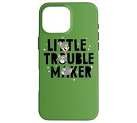 Custodia per iPhone 16 Pro Max Tom and Jerry Little Trouble Maker