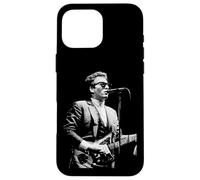 Custodia per iPhone 16 Pro Max Tour dell'album di Elvis Costello & The Attractions Trust 1981