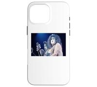 Custodia per iPhone 16 Pro Max Tour mondiale dei KISS Paul Stanley e Gene Simmons Alive 1996