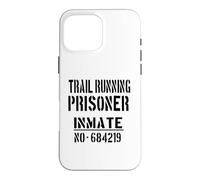 Custodia per iPhone 16 Pro Max Trail Runners - Costume da prigioniero/Trail Runner pigro Halloween