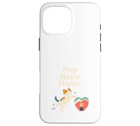 Custodia per iPhone 16 Pro Max Treppiede a tre zampe per gatti, con supporto a forma di cuore, resilienza