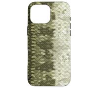 Custodia per iPhone 16 Pro Max Trotta larga Pesca Pesce Scale Pattern Art