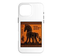 Custodia per iPhone 16 Pro Max Troy One Night Only Trojan Horse Greco Mitologia Arte