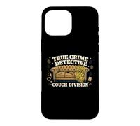 Custodia per iPhone 16 Pro Max True Crime Detective Couch Division