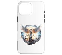 Custodia per iPhone 16 Pro Max Tu sei il mio angelo custode e veglia su di me