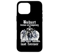 Custodia per iPhone 16 Pro Max Turnei Giostra Buhurt T | Cavaliere Guerriero | Buhurt Melée