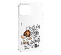 Custodia per iPhone 16 Pro Max Tutti hanno bisogno di un piccolo Gesù nella loro vita! Lord Saviour