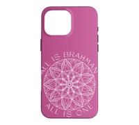 Custodia per iPhone 16 Pro Max Tutto è Brahman, Tutto è Uno, Yoga Unità Mandala Art