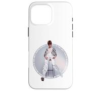 Custodia per iPhone 16 Pro Max Ufficiale David Bowie Waiting In The Sky Circle Art