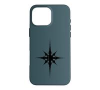 Custodia per iPhone 16 Pro Max UFO 8 Stelle a punta Declassificate UAP Disclosure Alien Craft