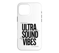 Custodia per iPhone 16 Pro Max Ultrasound Tech Scheletro Sonografo Umorismo