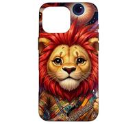 Custodia per iPhone 16 Pro Max Un leone pop è venuto da un mondo diverso