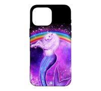 Custodia per iPhone 16 Pro Max Unicorn Mermaid Mermicorn Cute In Galaxy Rainbow Unicorns