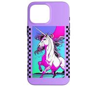 Custodia per iPhone 16 Pro Max Unicorno surf retrò anni '90