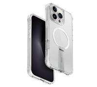 Custodia per iPhone 16 Pro Max UNIQ con supporto verticale trasparente