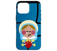 Custodia per iPhone 16 Pro Max Vergine Dolori Sacro Cuore