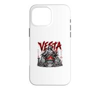 Custodia per iPhone 16 Pro Max VESTA Dea Romana Del Focolare Fuoco Roma Mito