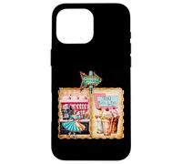 Custodia per iPhone 16 Pro Max Vintage anni '50 Diner Café Drive in