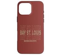 Custodia per iPhone 16 Pro Max Vintage Bay St. Louis Mississippi
