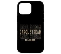 Custodia per iPhone 16 Pro Max Vintage Carol Stream Illinois