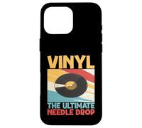 Custodia per iPhone 16 Pro Max Vinyl The Ultimate Needle Drop - Dischi in vinile