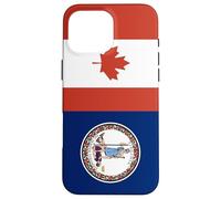 Custodia per iPhone 16 Pro Max Virginia e Canada Uniti nelle Radici