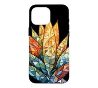 Custodia per iPhone 16 Pro Max Weber Agave Pianta Maguey Liso Agave Weberi Geometrica Messicana