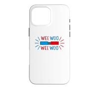 Custodia per iPhone 16 Pro Max Wee Woo Fire Fighter Polizia Ambulanza