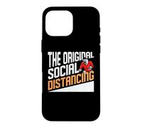 Custodia per iPhone 16 Pro Max Welder The Original Social Distancing Funny Welders Welding