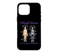 Custodia per iPhone 16 Pro Max What You See What I Feel Skeleton Fibromyalgia Awareness