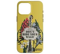 Custodia per iPhone 16 Pro Max Wicked Don’t Hide Your Magic Floral Broom