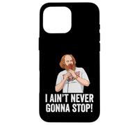 Custodia per iPhone 16 Pro Max William Montgomery, maglietta "I Ain't Never Gonna Shop",