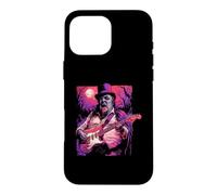 Custodia per iPhone 16 Pro Max Winston Churchill Vampire Suonare Chitarra British Music Band