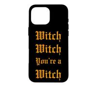 Custodia per iPhone 16 Pro Max Witch Witch Sei una strega Goth Romance Amanti dei film magici