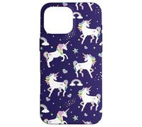 Custodia per iPhone 16 Pro Max Womens Kids Girls Pretty Unicorn Pattern