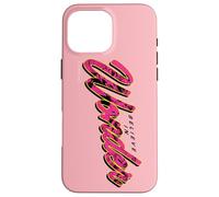 Custodia per iPhone 16 Pro Max Wonder Woman 80th Cursive Wonder