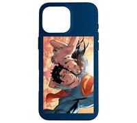 Custodia per iPhone 16 Pro Max Wonder Woman and Superman Flying Selfie