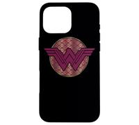 Custodia per iPhone 16 Pro Max Wonder Woman Movie Geometric Logo With Golden Sun